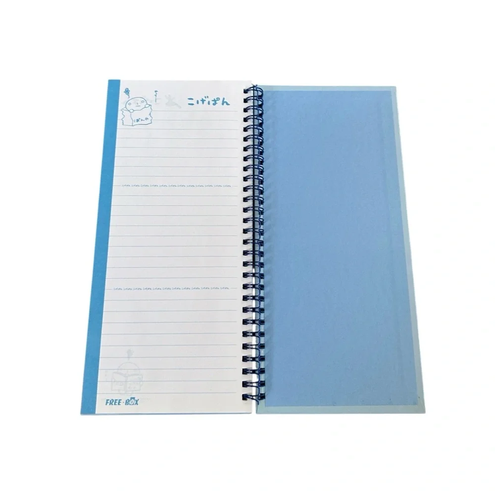 Vintage Y2K Kogepan Long Spiral Notebook Cute Japanese Stationary Kawaii NWT